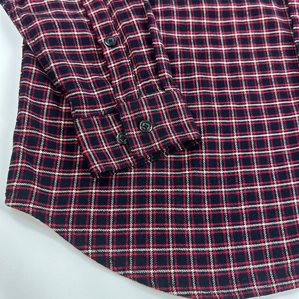 Columbia Mens Flannel Shirt. Red, Black & White. Size XL. Like New. - Picture 4 of 11